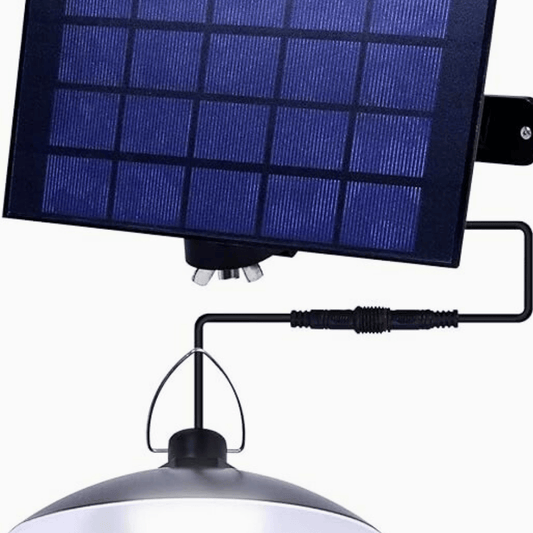 SOLARNI LUSTER SA LED PANELOM